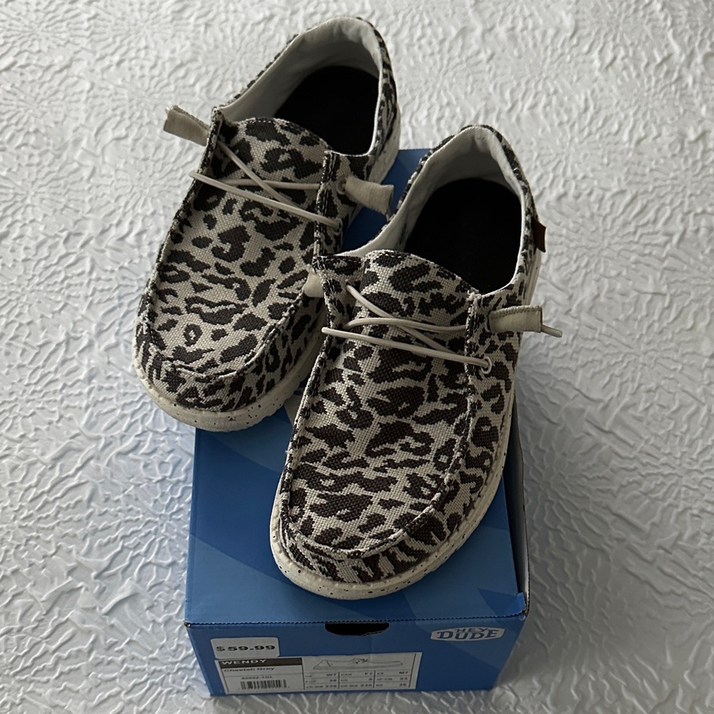 Hey Dude Women's Animal Print Flats